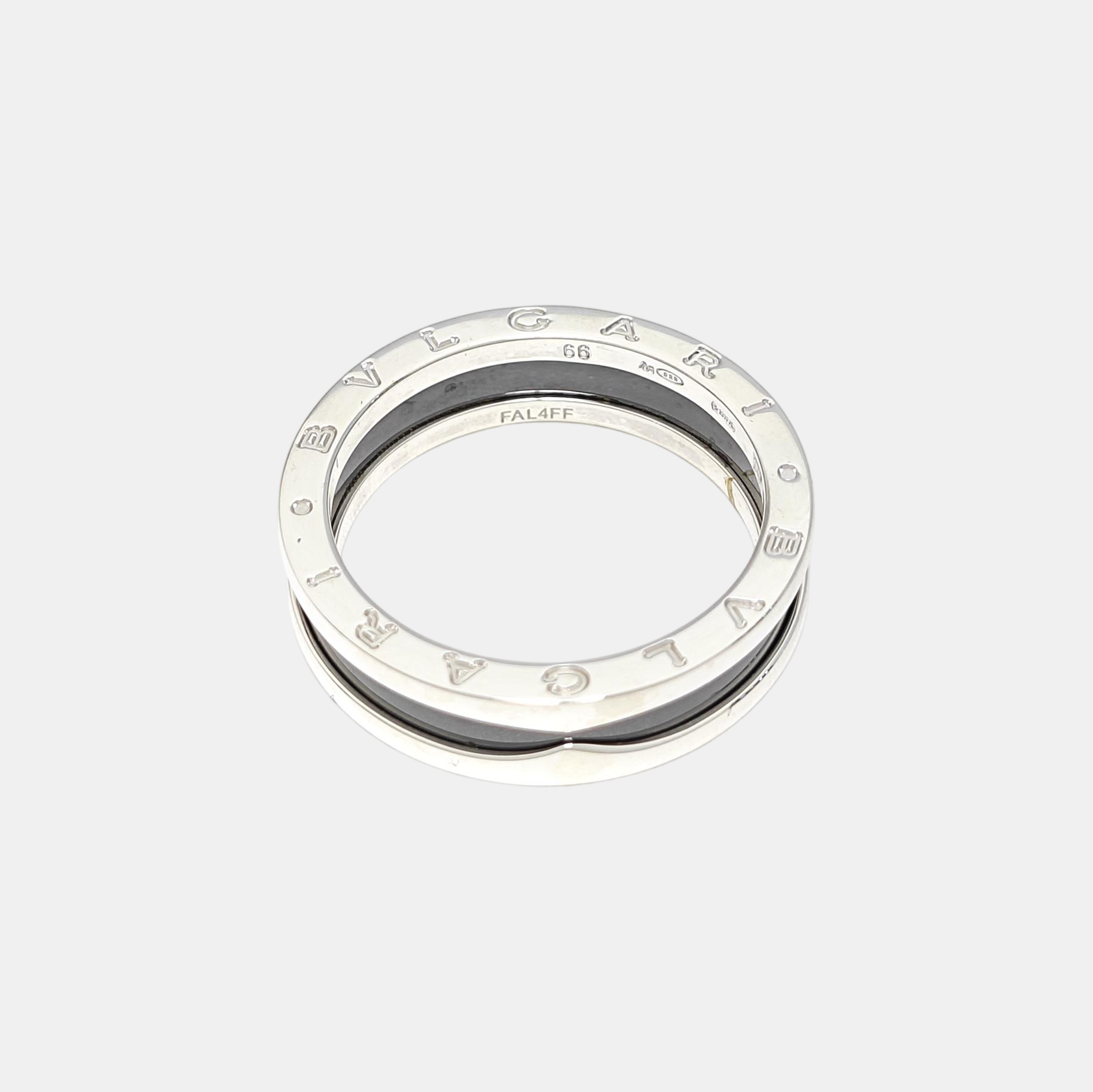 B.ZERO1 925 Sterling Silver Ring EU 66