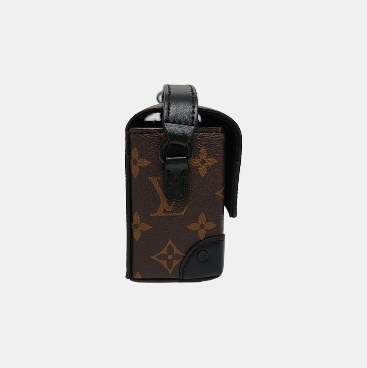 SOFT TRUNK Mini Monogram Coated Canvas Brown