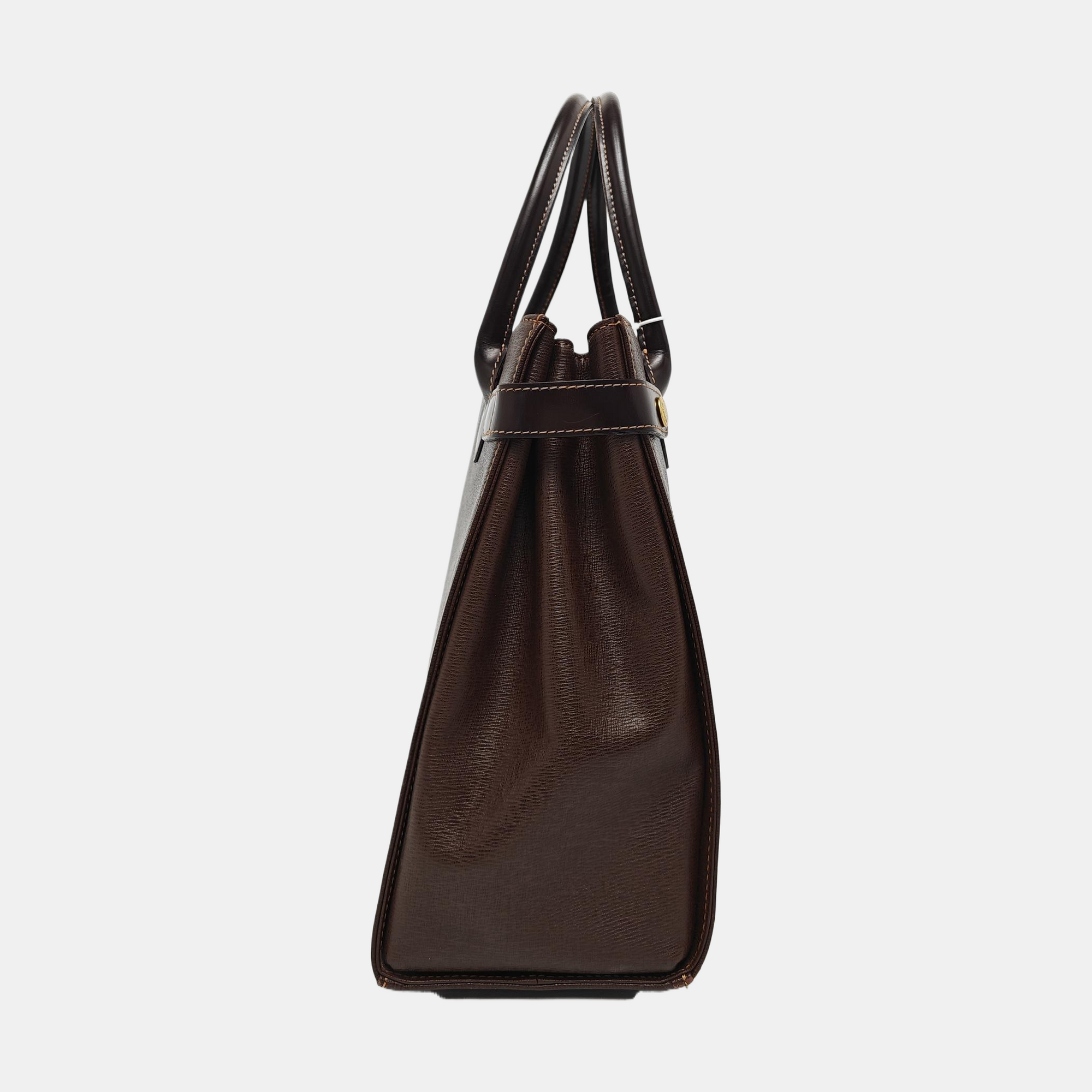 Calfskin Tote Bag Brown