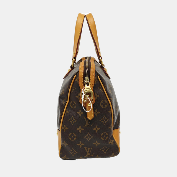 RETIRO NM Monogram Coated Canvas Brown