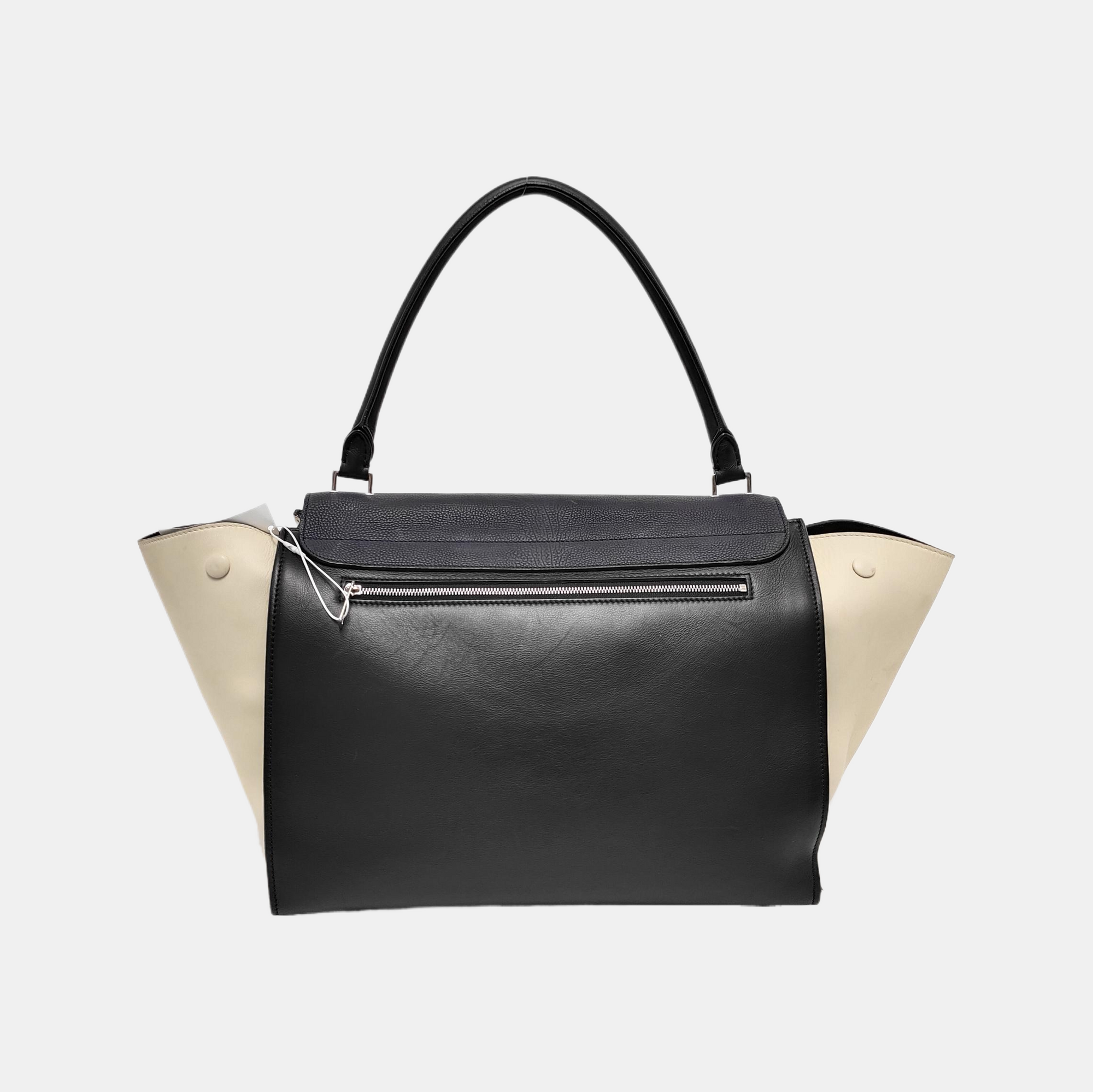 TRAPEZE Medium Leather Black