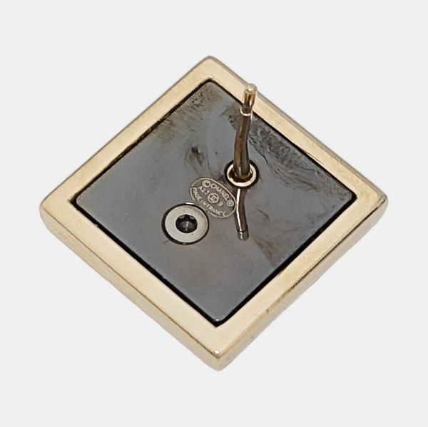 Metal Gold Stud Earrings