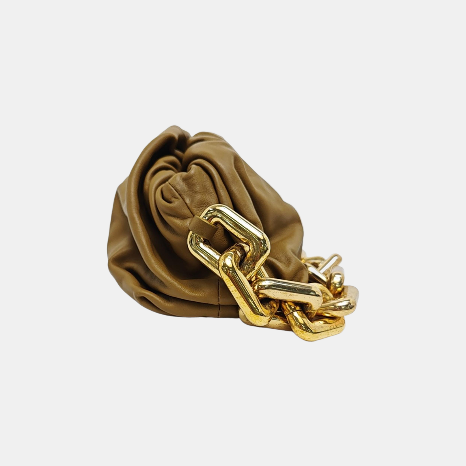 The Pouch Mini Calfskin Brown