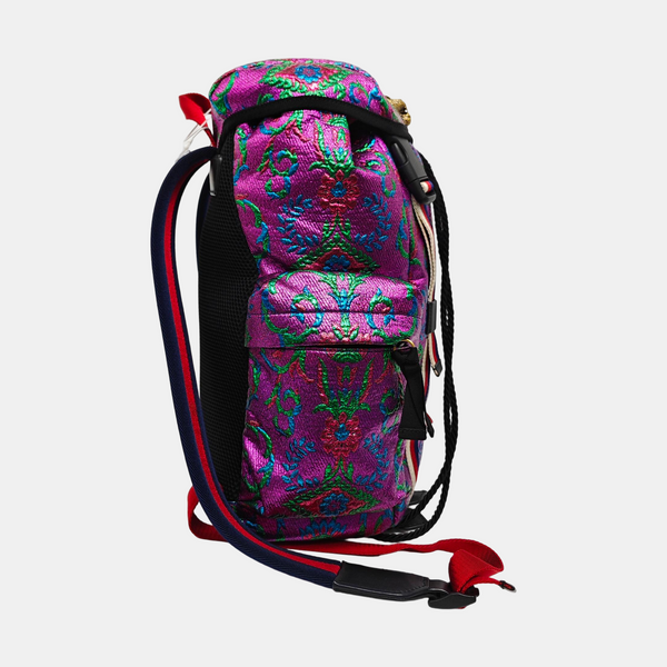 Fabric Backpack Purple