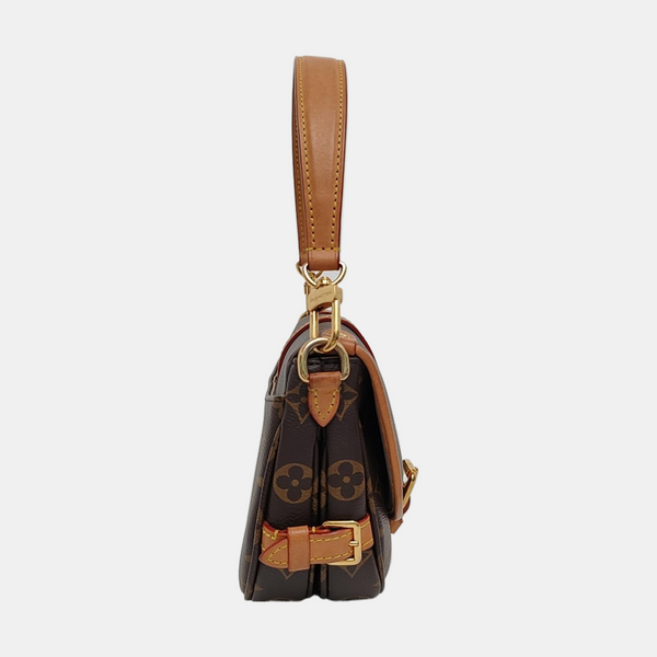 SAUMUR BB Monogram Coated Canvas Brown