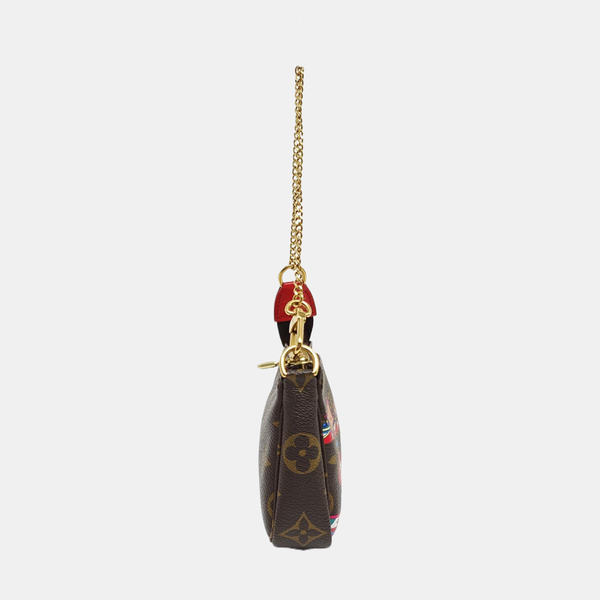 ACCESSOIRES Mini Monogram Coated Canvas Brown