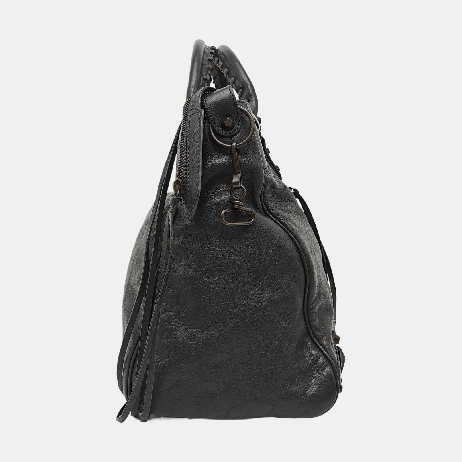 Classic City Medium Lambskin Gray
