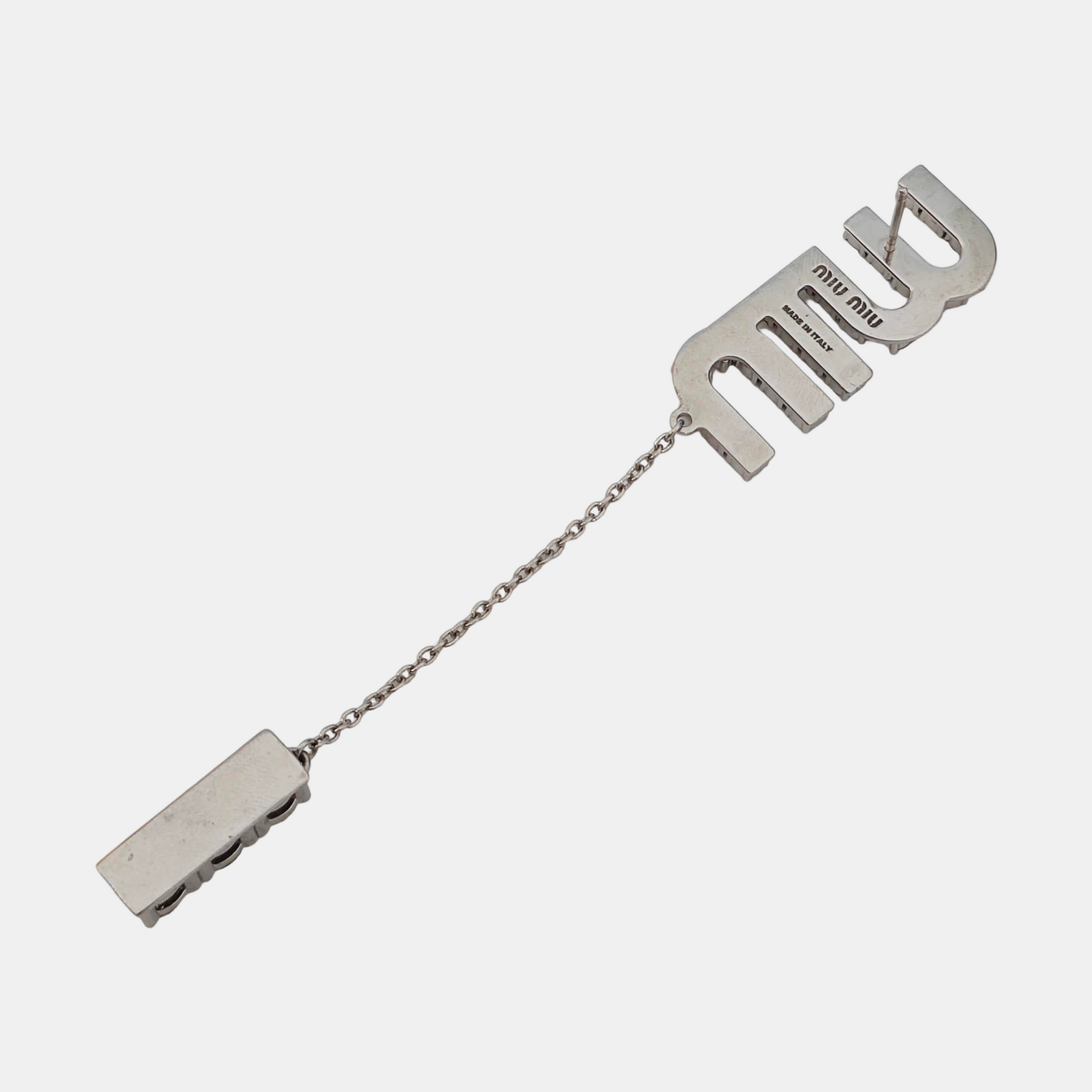 Metal Silver Stud Earrings