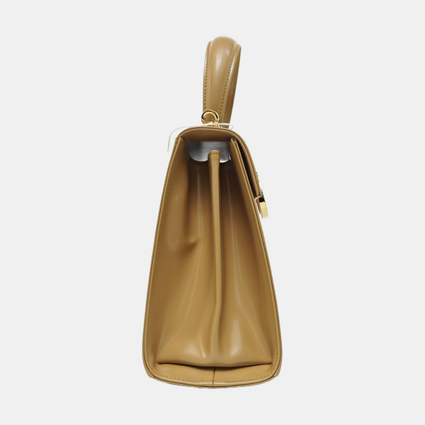 Kelly Calfskin Beige