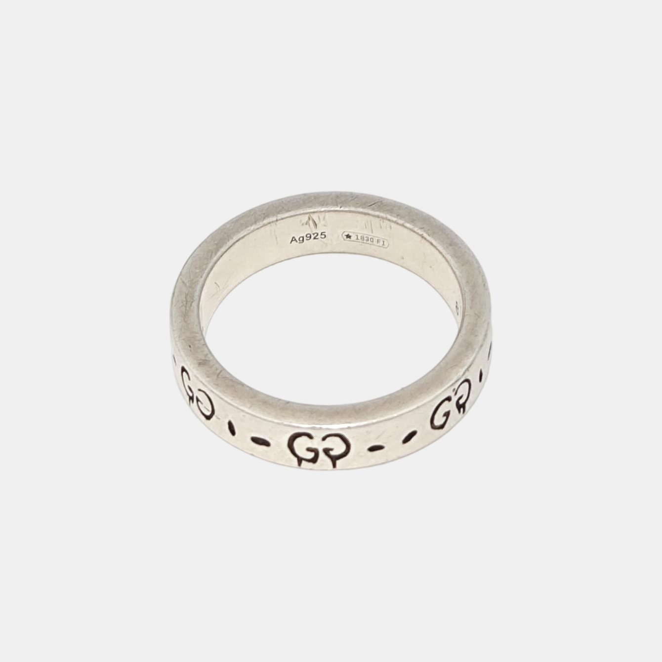925 Sterling Silver Ring HK 8