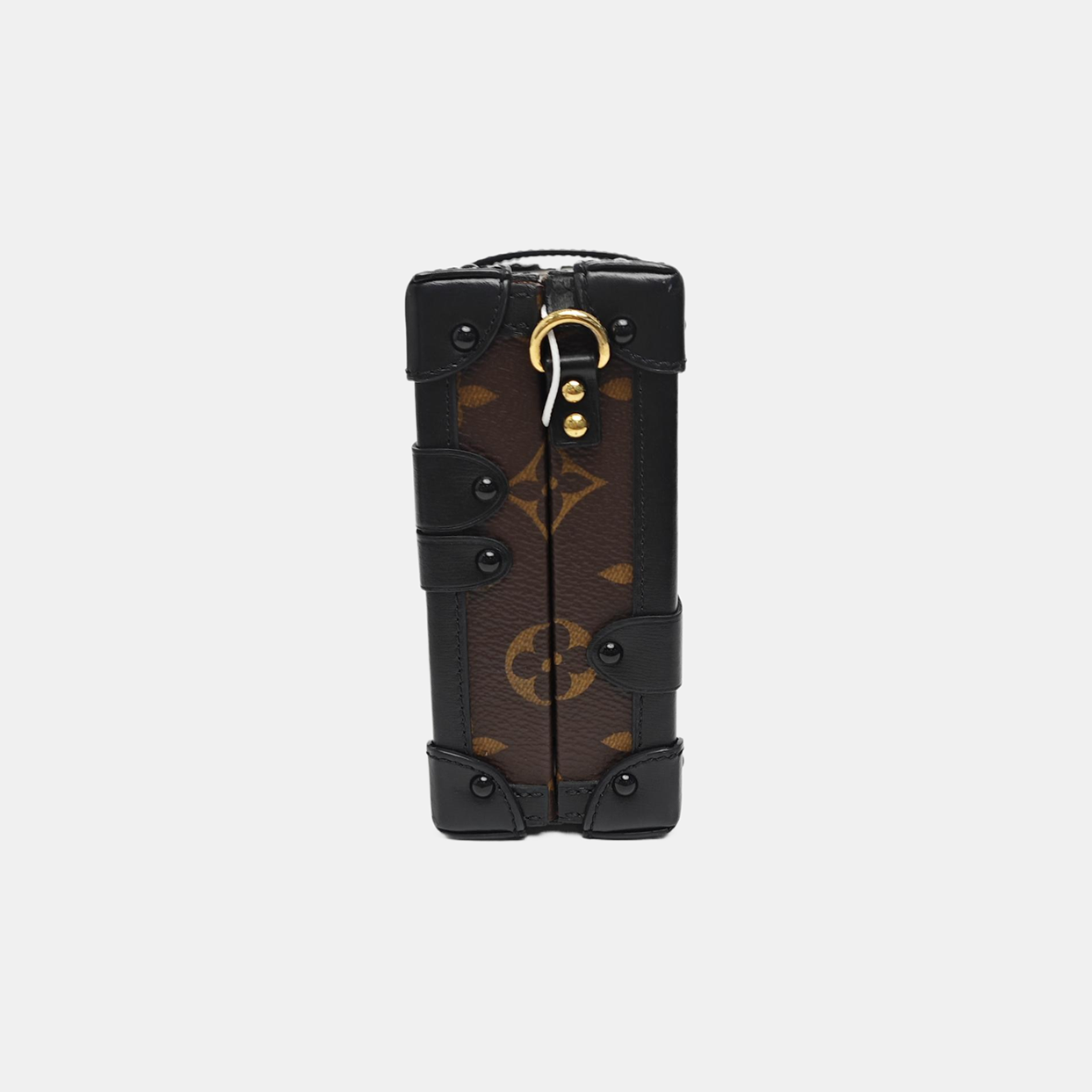 PETITE MALLE Monogram Coated Canvas Brown