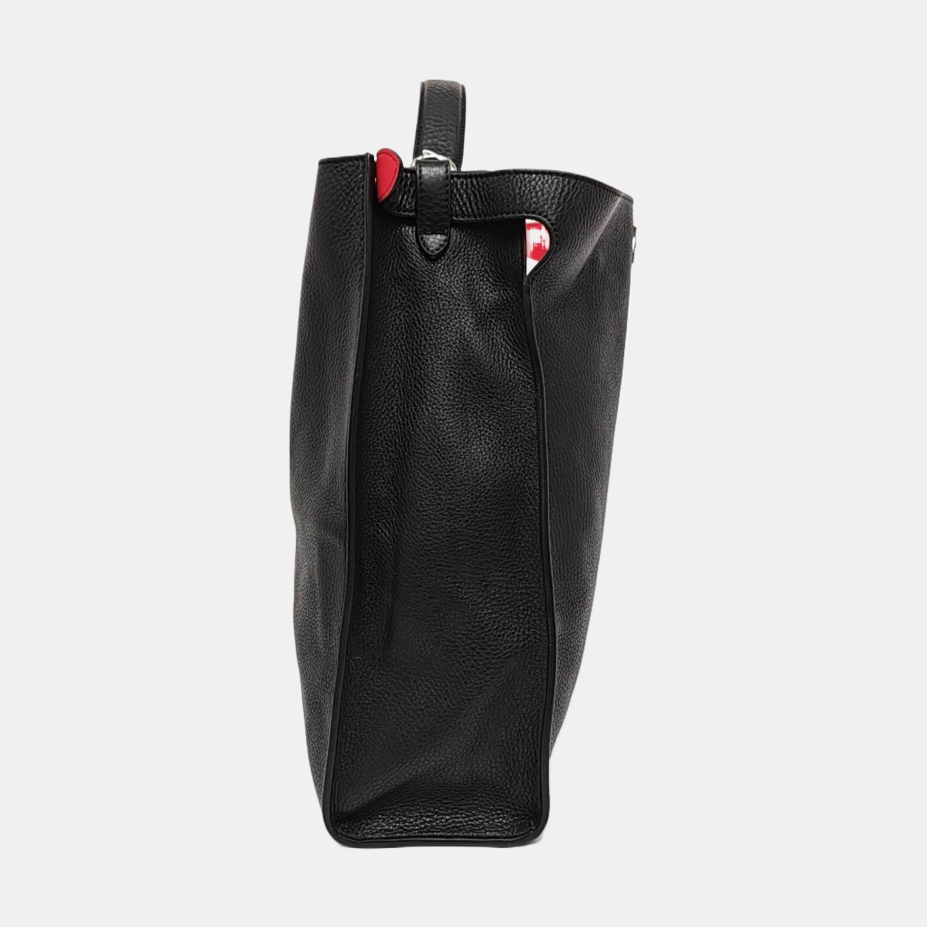 Authenticated pre-owned  Peekaboo Calfskin Black - Tote Bag at Looply