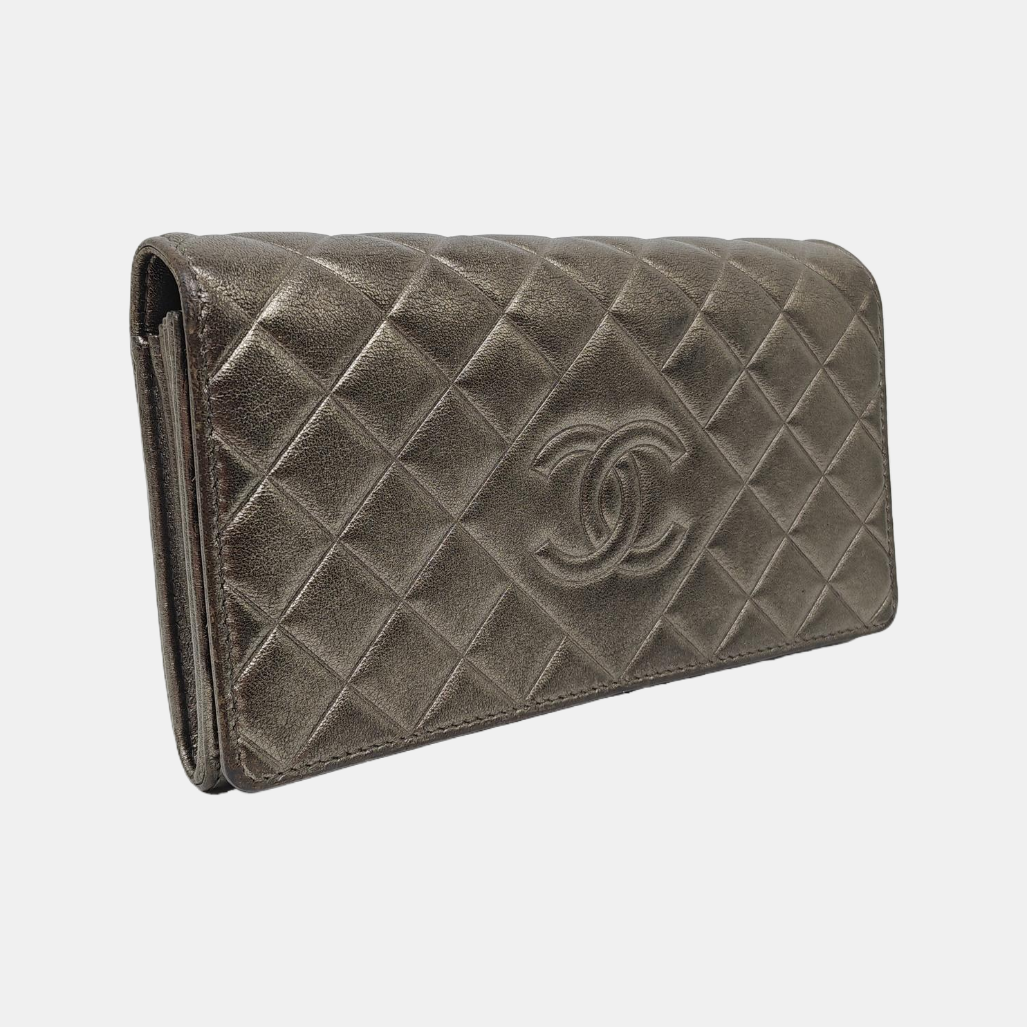 Quilted Lambskin Shoulder Bag Green
