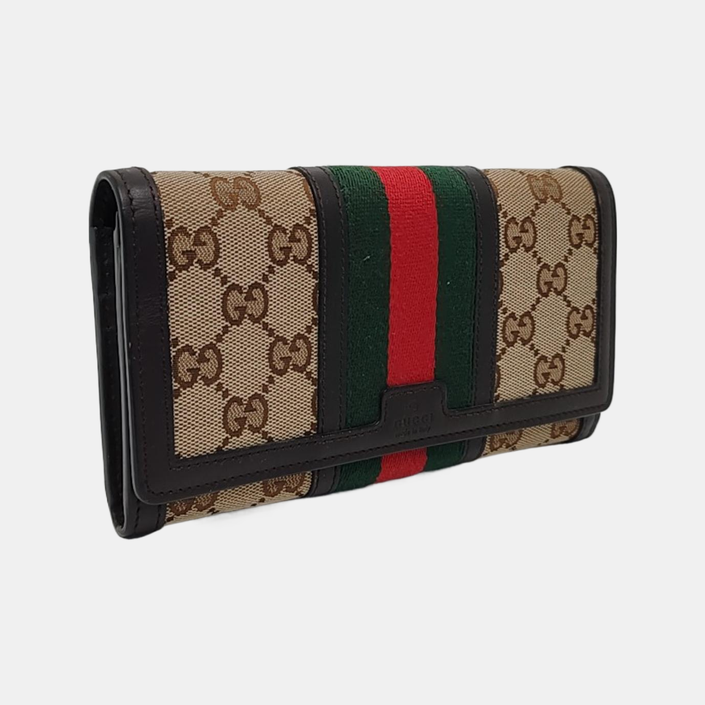 Monogram Canvas Wallet Beige