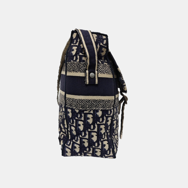 Diorcamp Large Oblique Canvas Blue