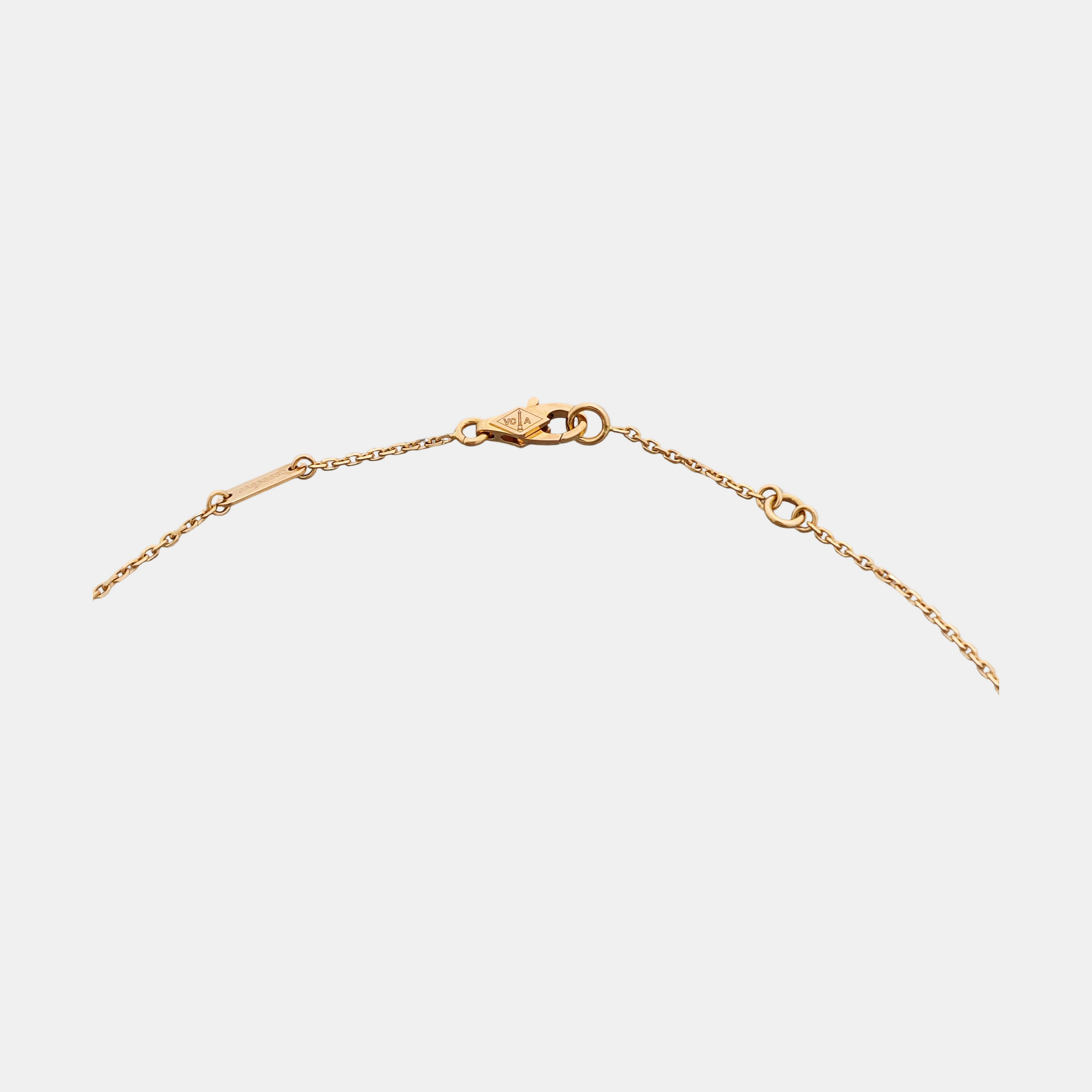 Sweet Alhambra 18k Rose Gold Necklace