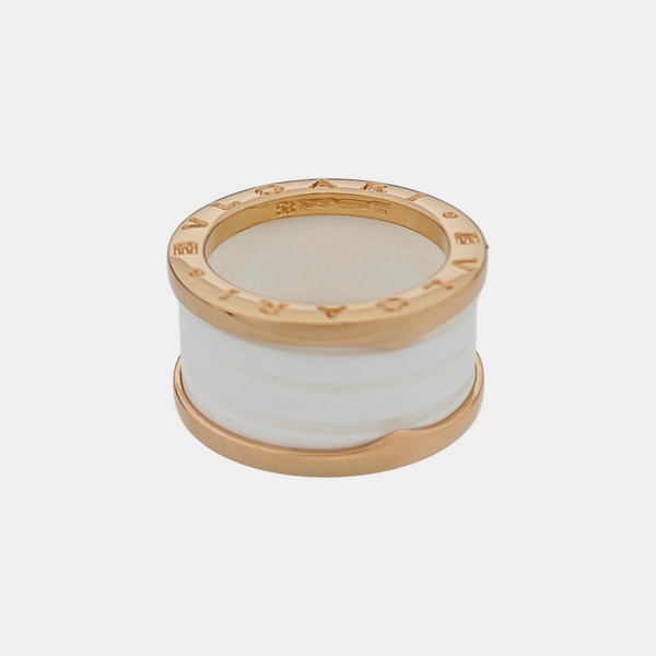 B.ZERO1 18k Rose Gold Ring EU 53