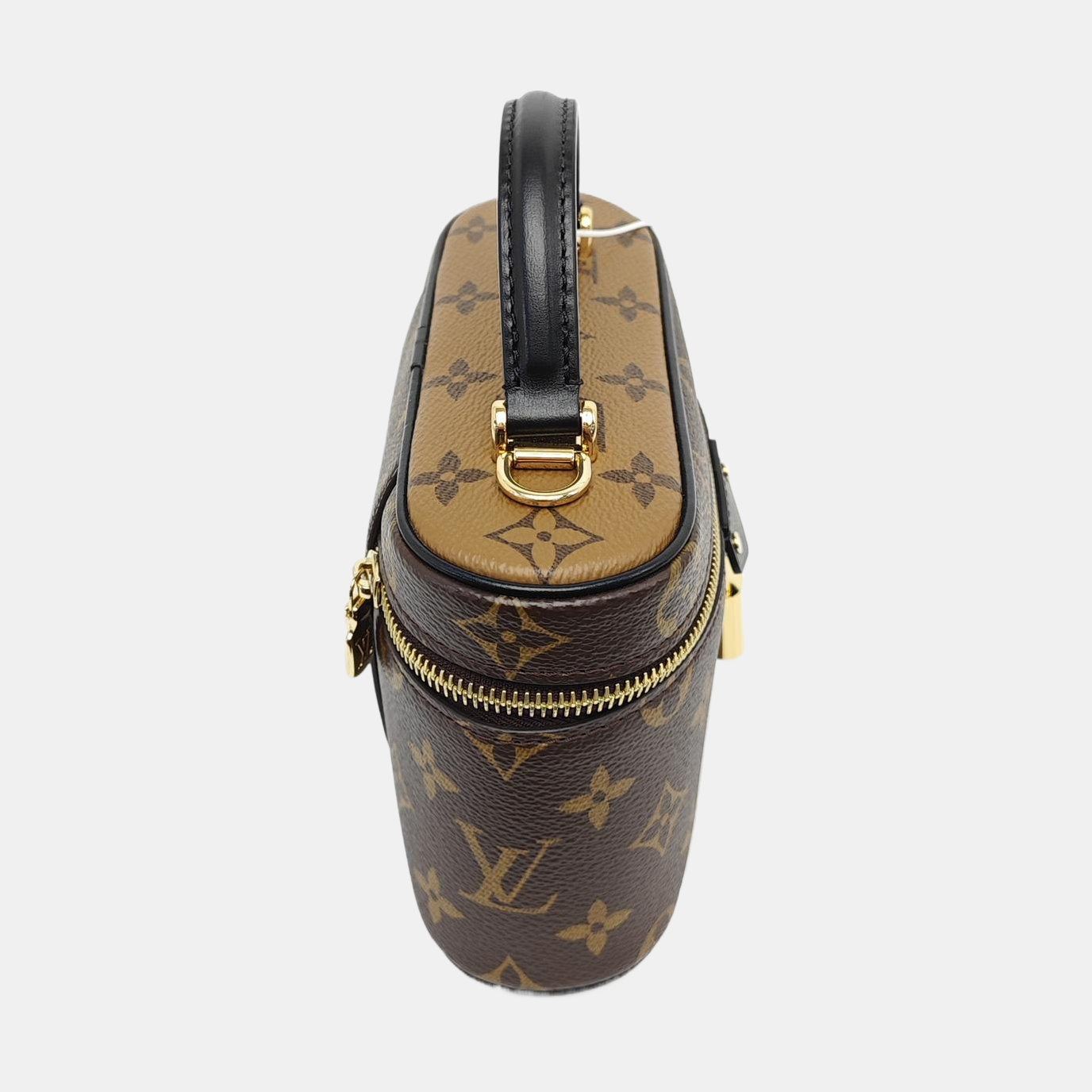 Vanity Chain Pouch Monogram Coated Canvas Brown