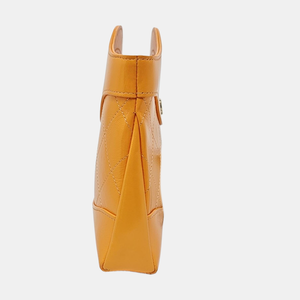 CHANEL 31 Nano Quilted Calfskin Yellow