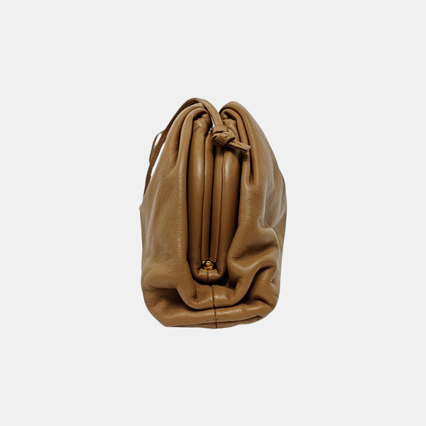 Authenticated pre-owned  The Pouch Calfskin Brown - Shoulder Bag at Looply