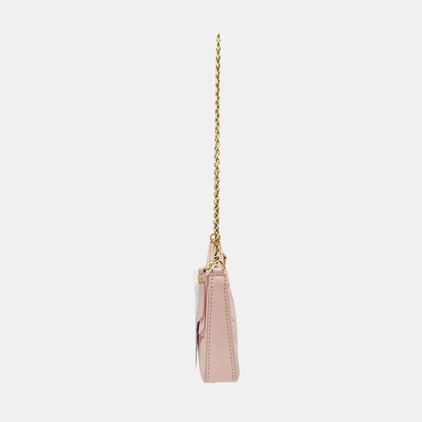 EASY POUCH ON STRAP Monogram Calfskin Pink