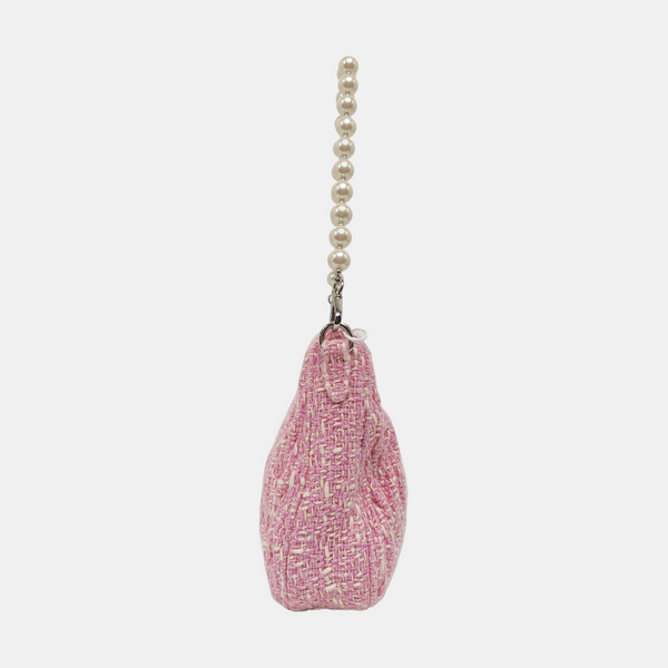Fabric Crossbody Bag Pink