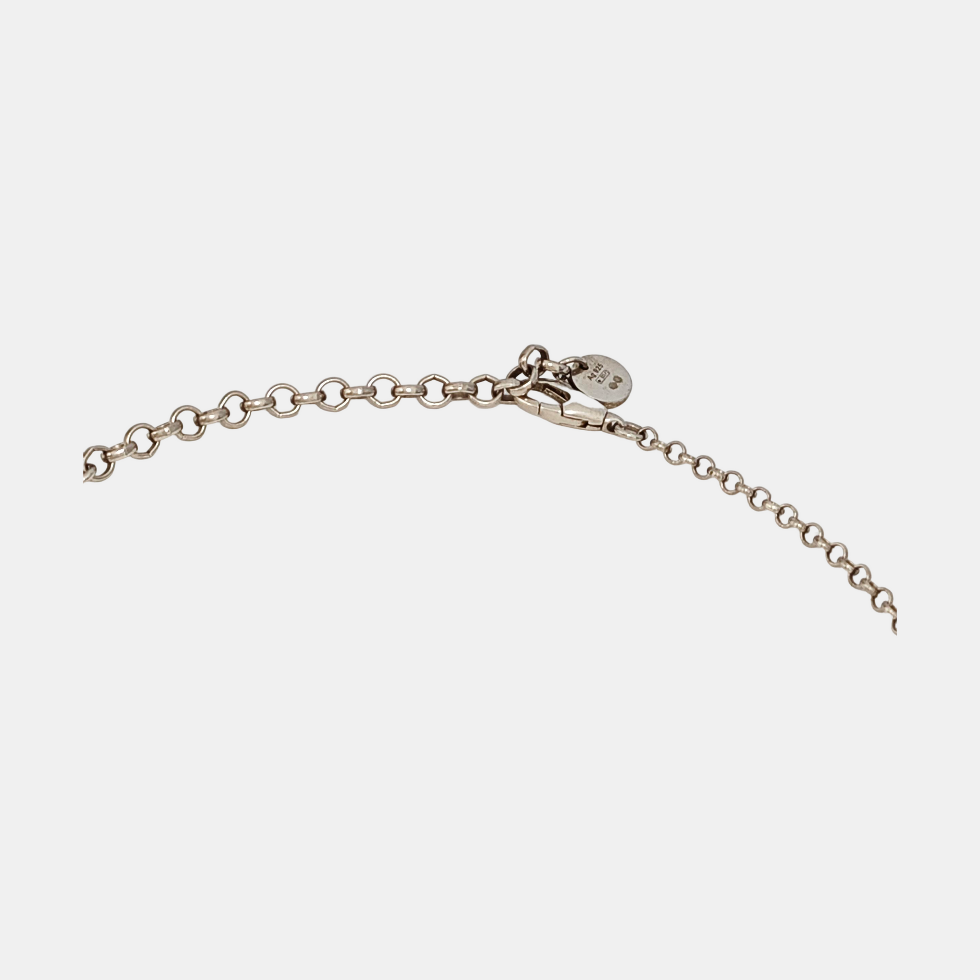 Interlocking G 925 Sterling Silver Necklace