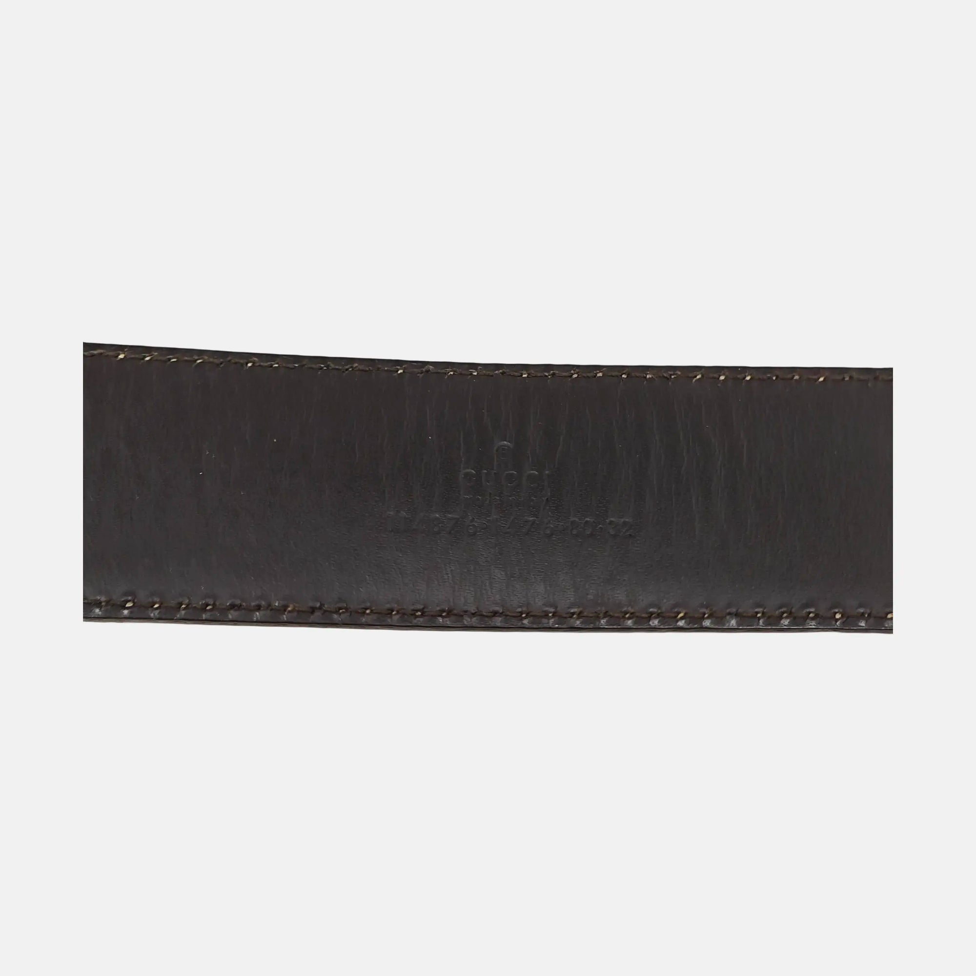 Leather Belt White