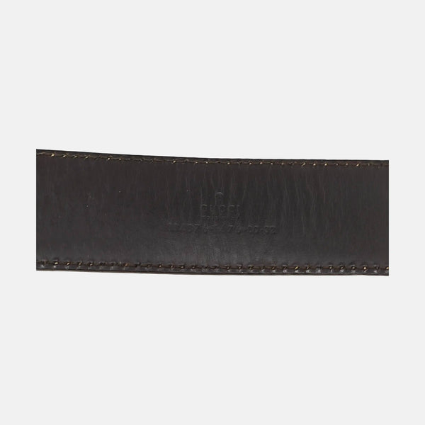 Leather Belt White