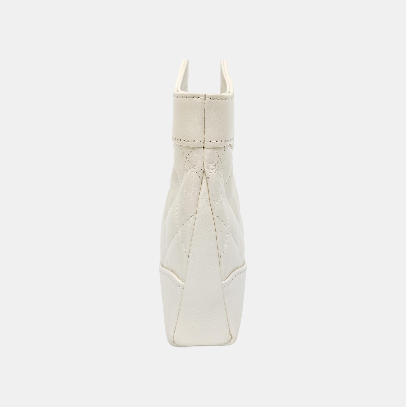 CHANEL 31 Mini Quilted Lambskin White