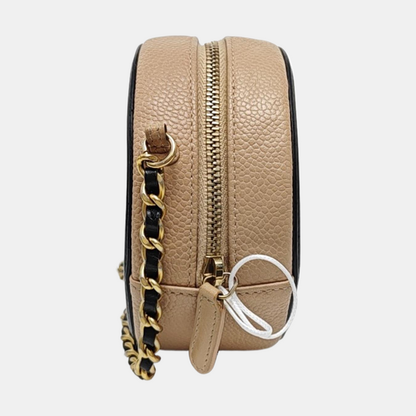 FILIGREE Quilted Grained Calfskin Beige