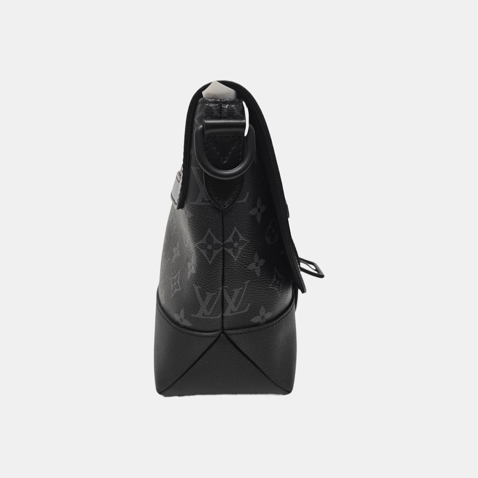 SAUMUR Monogram Coated Canvas Black