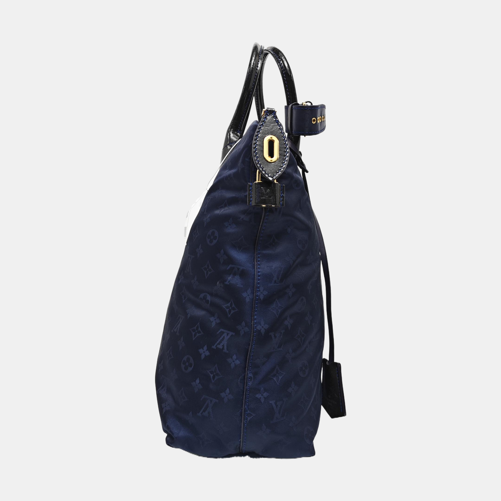 LOCKIT Monogram Fabric Blue