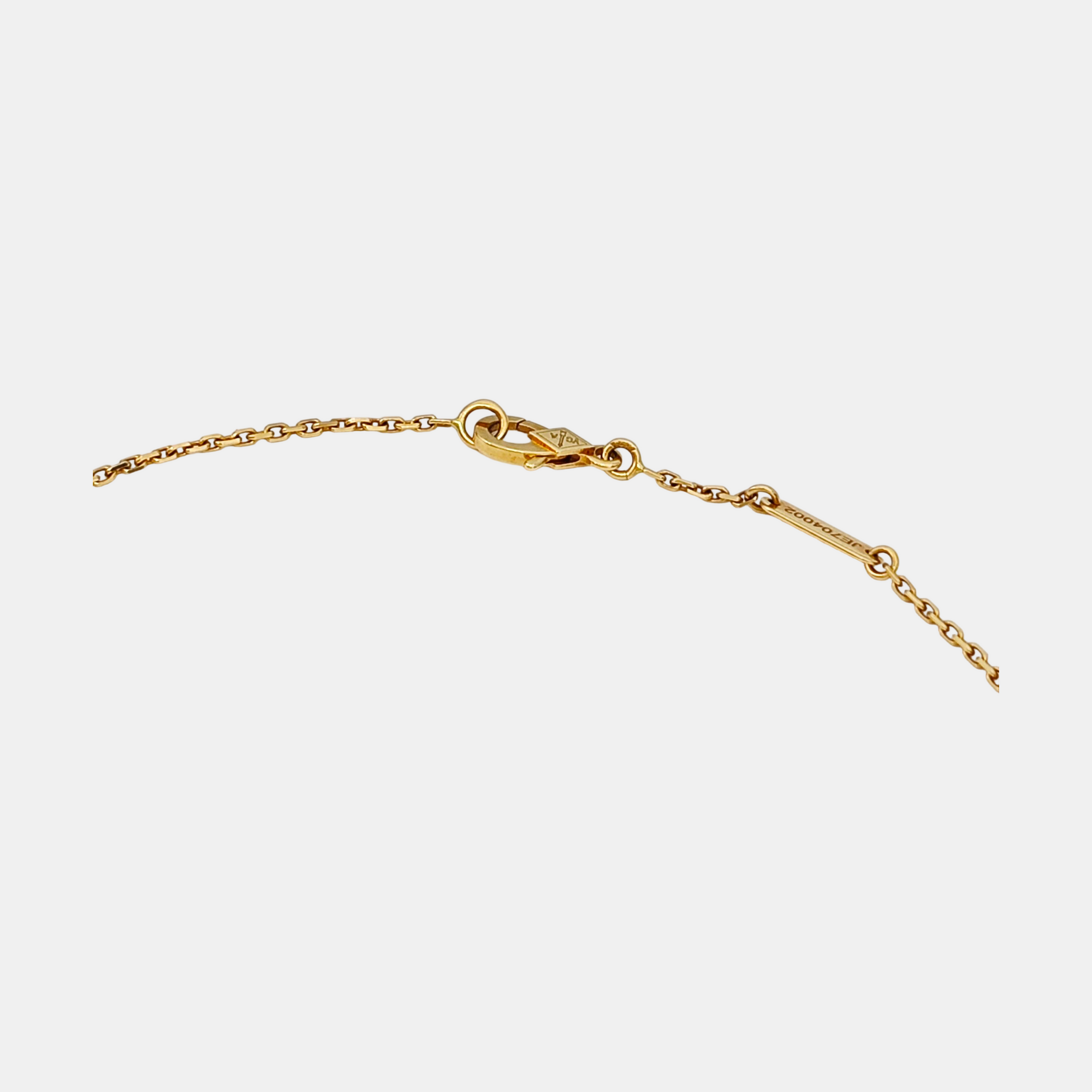 Vintage Alhambra 18k Gold Necklace