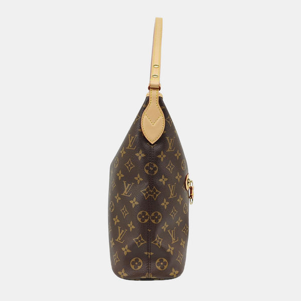 Line Up Monogram Coated Canvas Brown