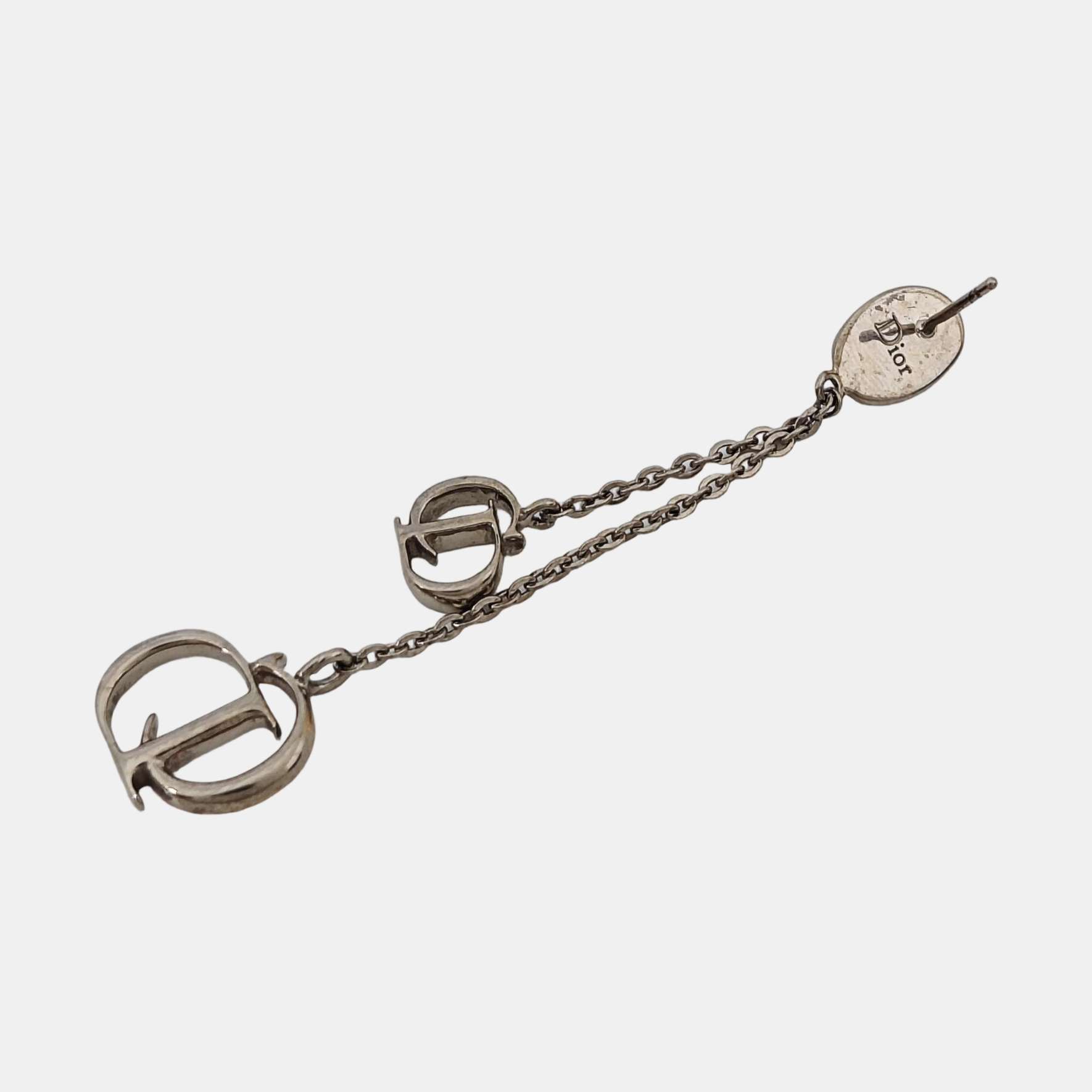 Metal Silver Stud Earrings