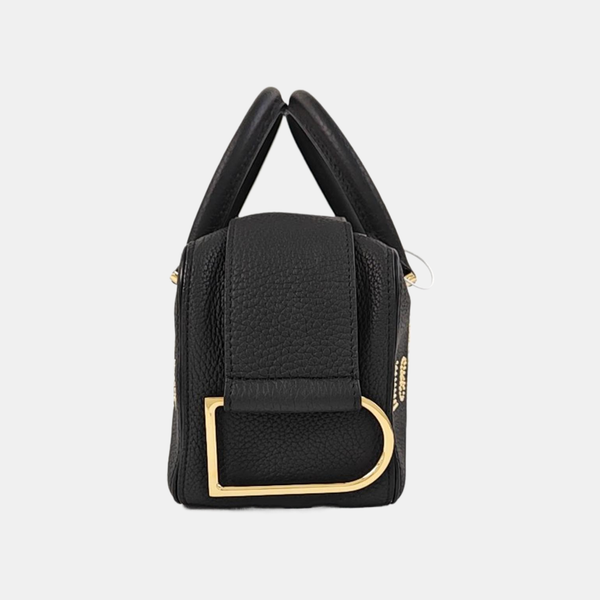 Calfskin Shoulder Bag Black
