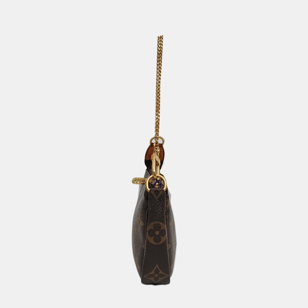 ACCESSOIRES Mini Monogram Coated Canvas Brown