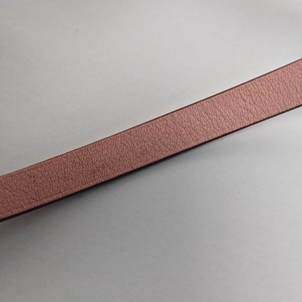 Etrier Leather Pink Bangle