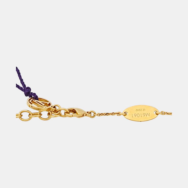 LV & ME Metal Gold Necklace