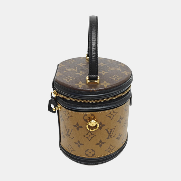 CANNES PM Monogram Coated Canvas Brown