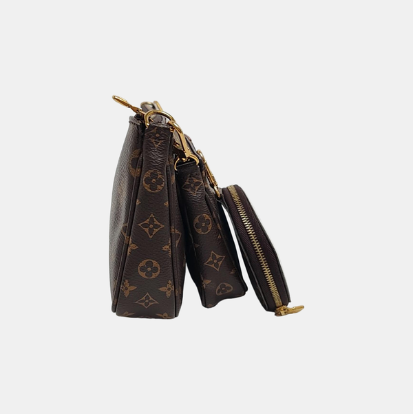MULTI Monogram Coated Canvas Brown