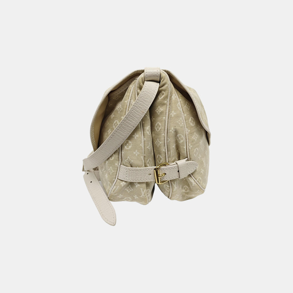 SAUMUR 28 Monogram Canvas Beige