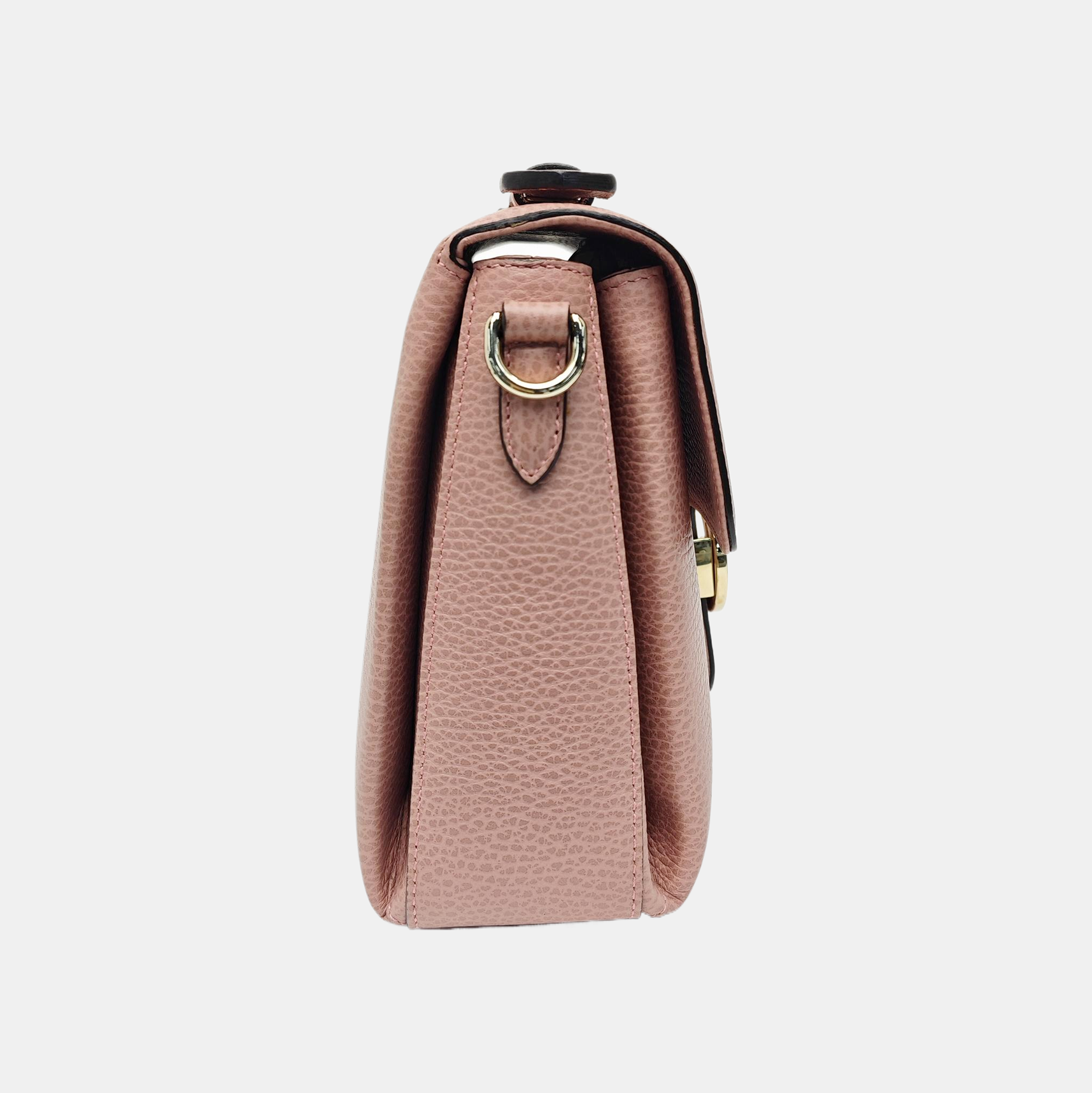 Interlocking G Large Calfskin Pink