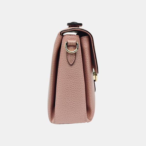 Interlocking G Large Calfskin Pink