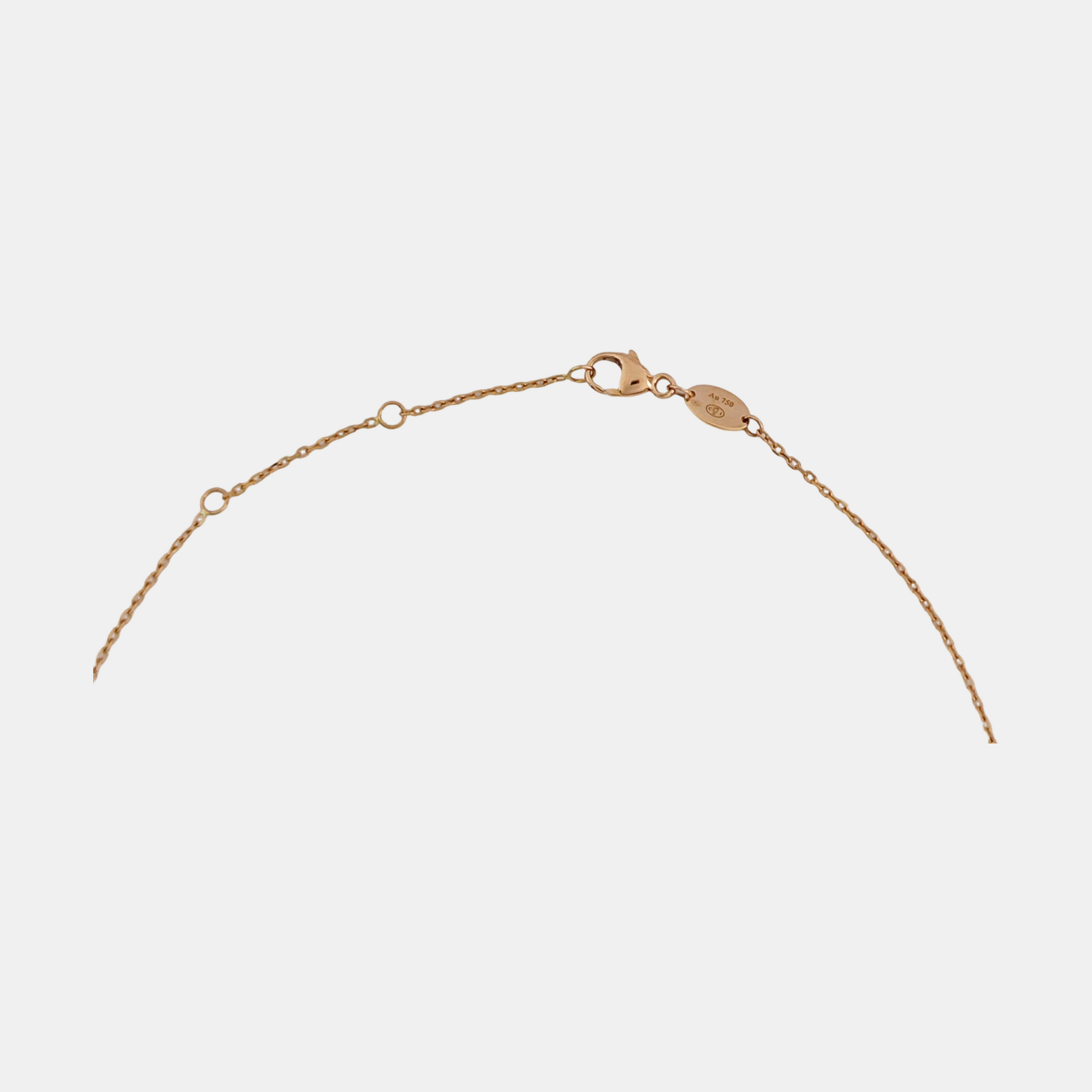 Jeux De Liens 18k Rose Gold Necklace