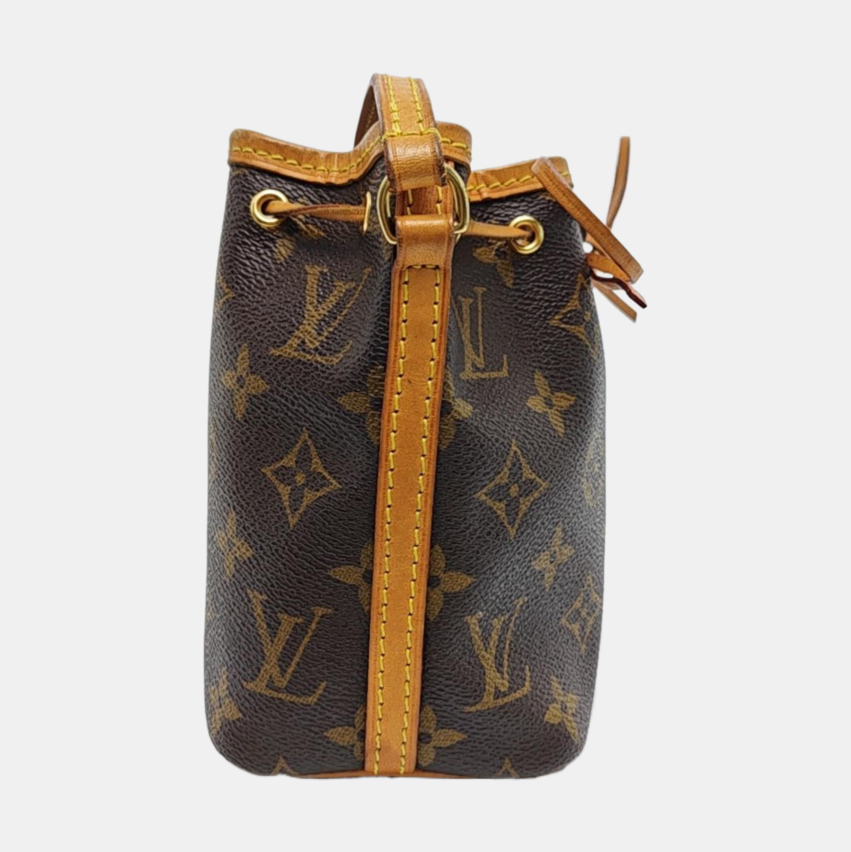 NÉONOÉ Nano Lona Revestida Monogram Marrón