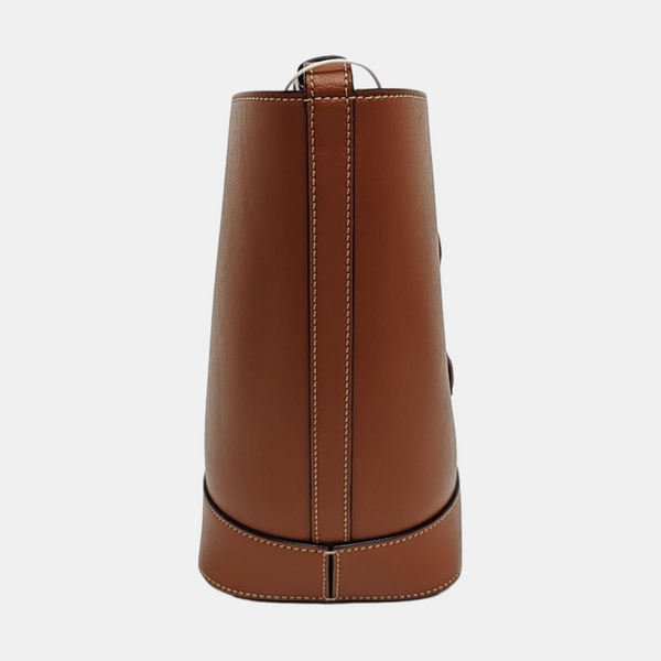 Calfskin Bucket Bag Brown