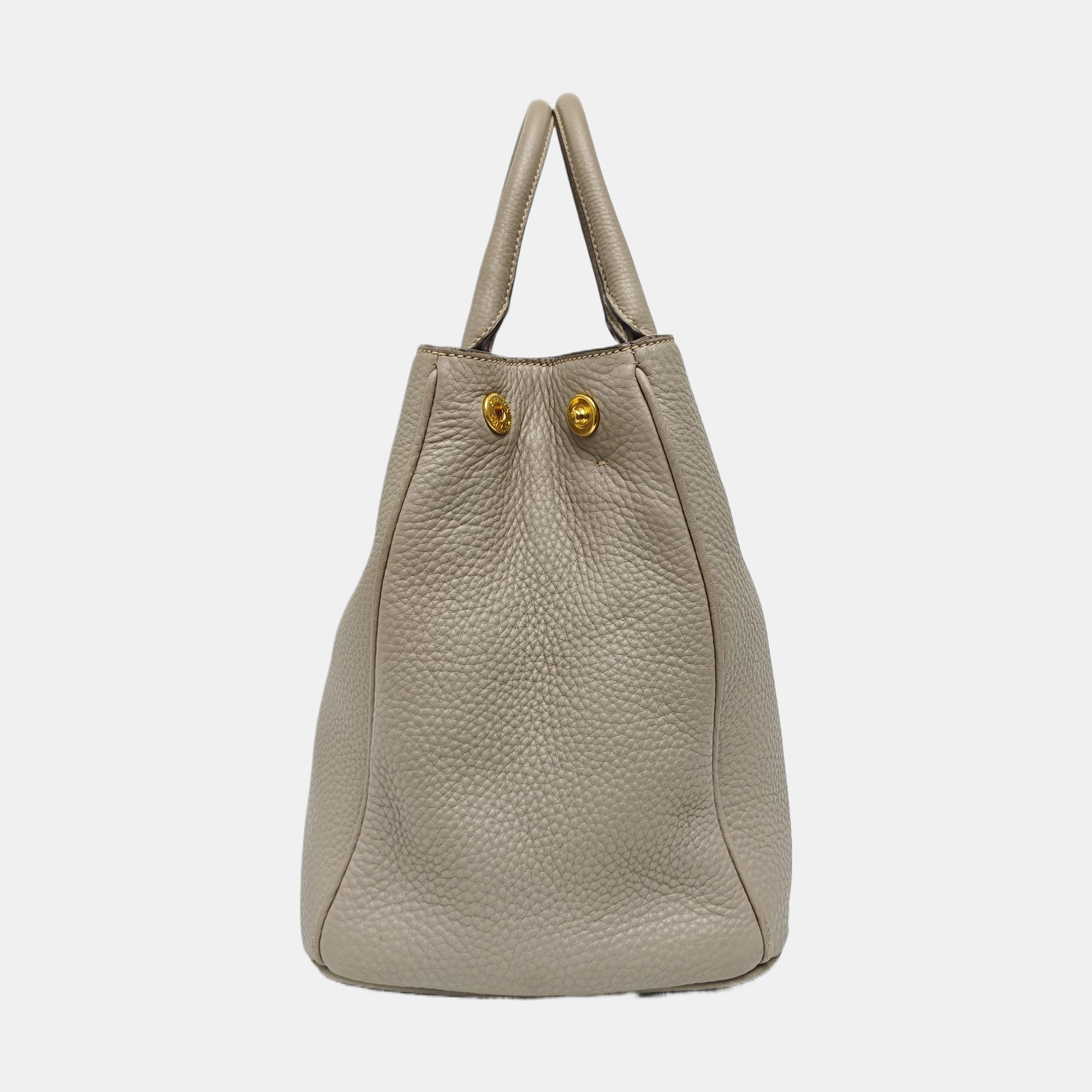 Galleria Large Calfskin Gray