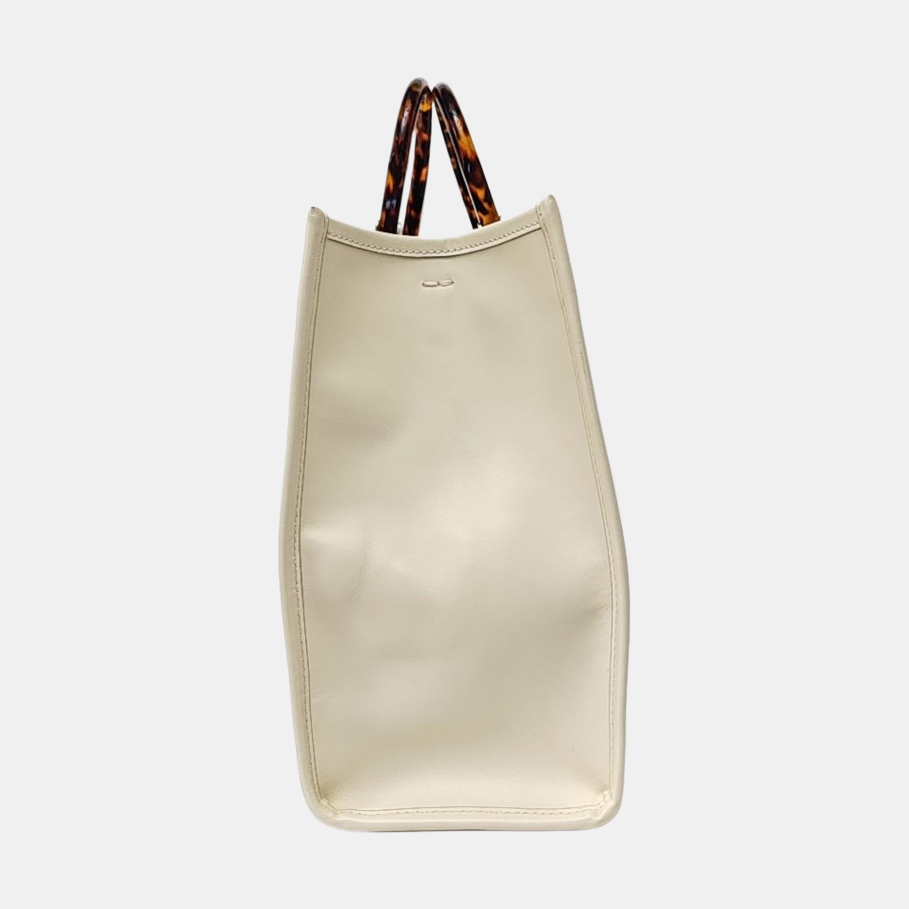 Sunshine Medium Calfskin White